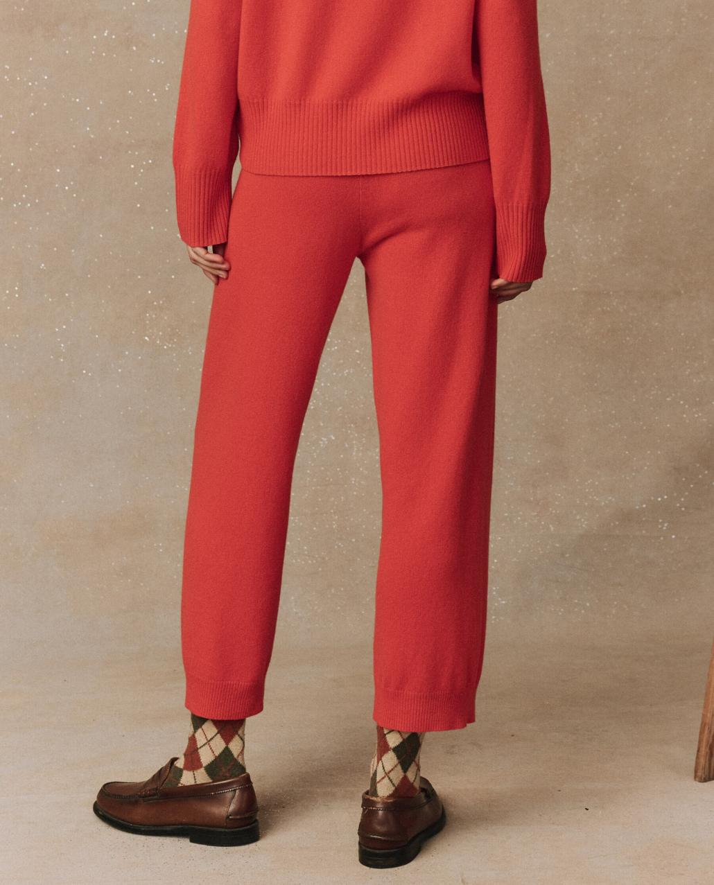 The Great. Pants | The Cashmere Lantern Pant. Ember - Women