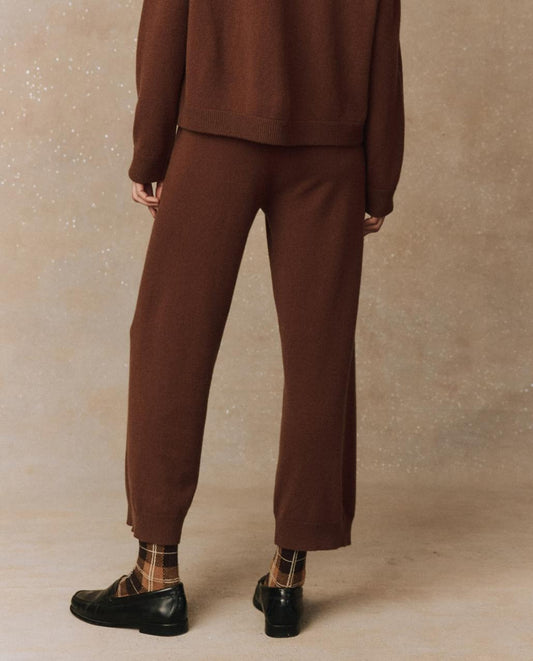 The Great. Pants | The Cashmere Lantern Pant. Santal - Women