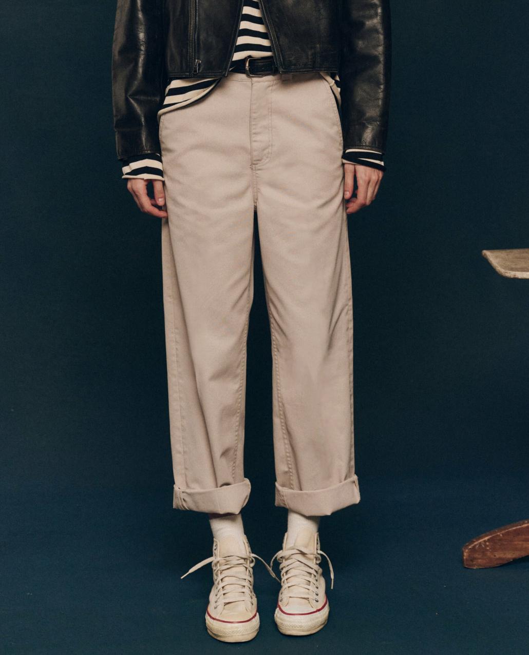 The Great. Pants | The Chino Pant. Sand - Women