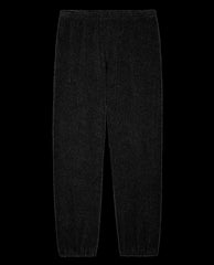 The Great. Pants | The Fleece Stadium Sweatpant. Almost Black - Women