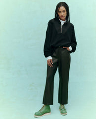 The Great. Pants | The Leather Wayne. Black - Women