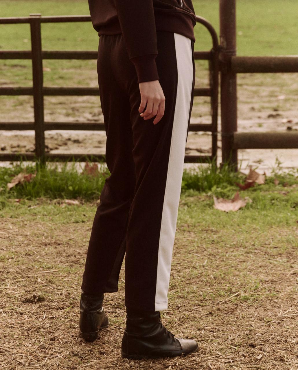 The Great. Pants | The Track Pant. Driftwood - Women