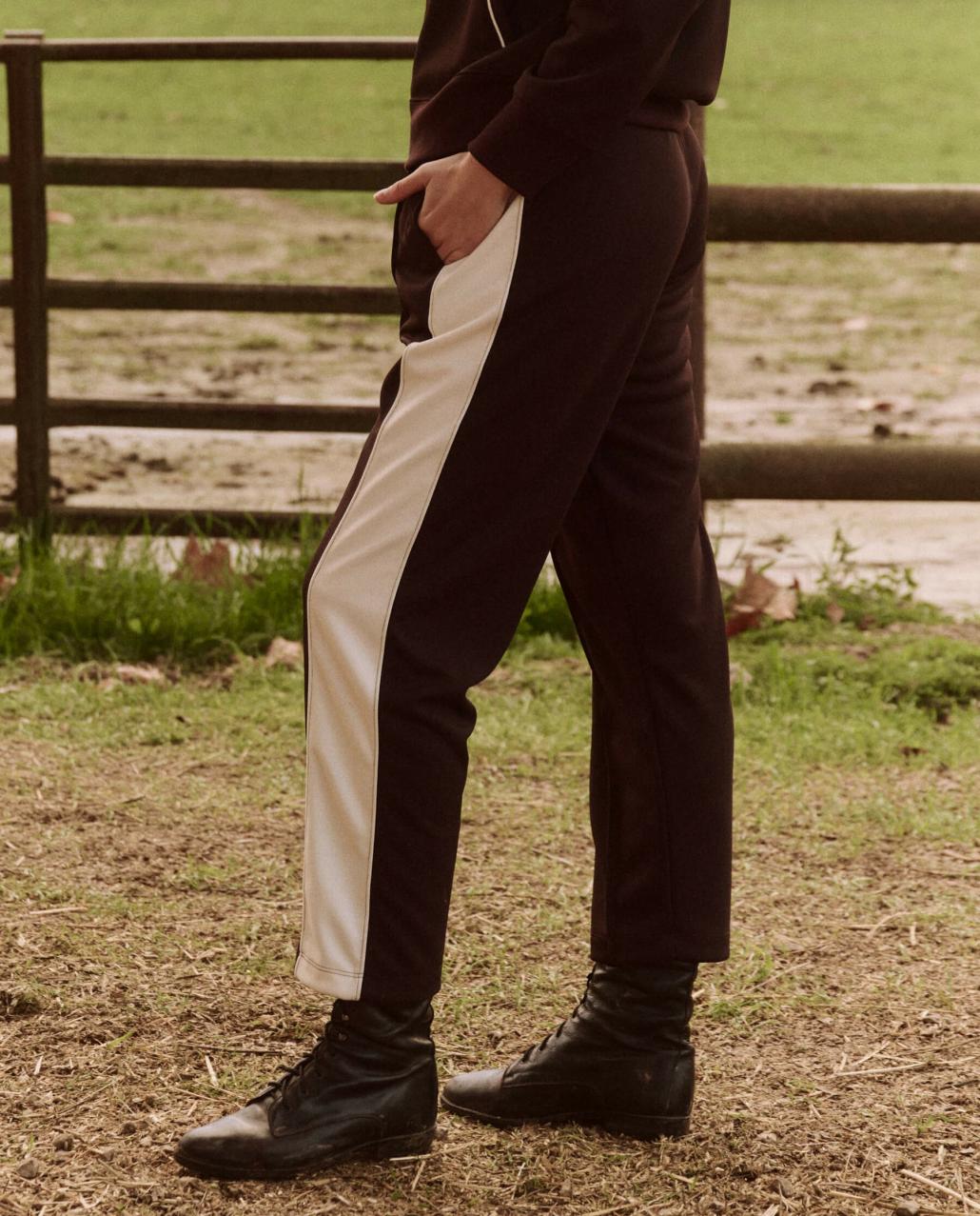 The Great. Pants | The Track Pant. Driftwood - Women