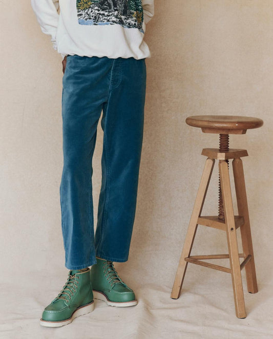 The Great. Pants | The Velvet Wayne Jean. Blue Jewel - Women