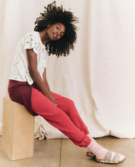 The Great. Shoes | Arizona Taupe Birkenstock With Paint. Taupe With Bright Multi Paint - Women