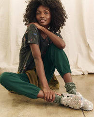 The Great. Shoes | Boston Coin Birkenstock With Paint. Coin With Bright Multi Paint - Women