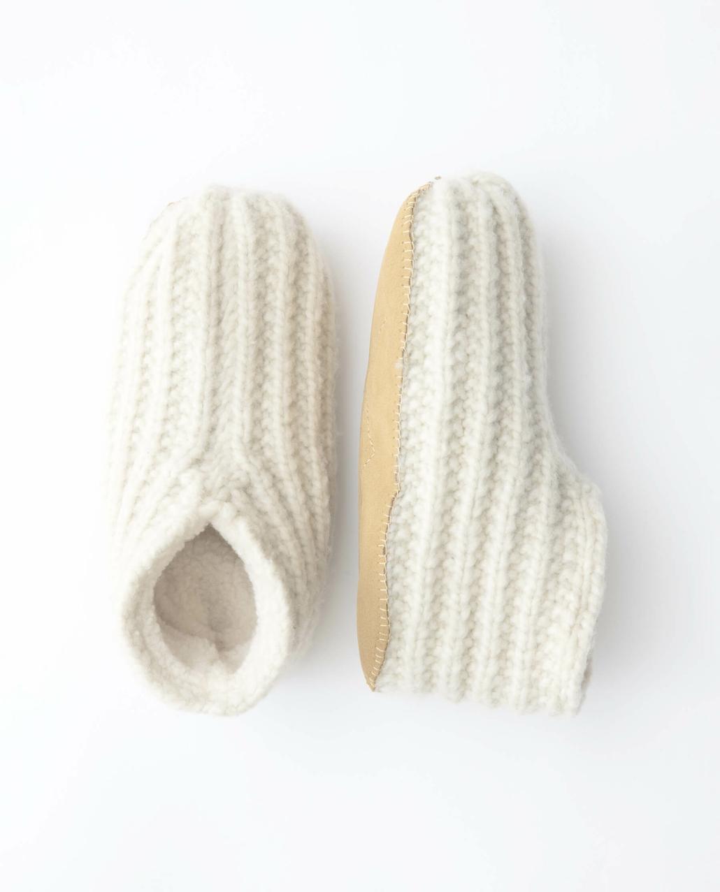 The Great. Shoes | The Bootie Slipper. Cream - Women