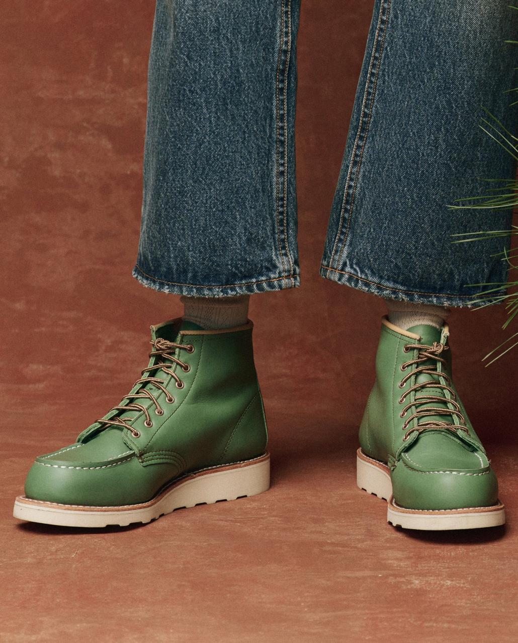 The Great. Shoes | The Red Wing Heritage Boot. Basil - Women