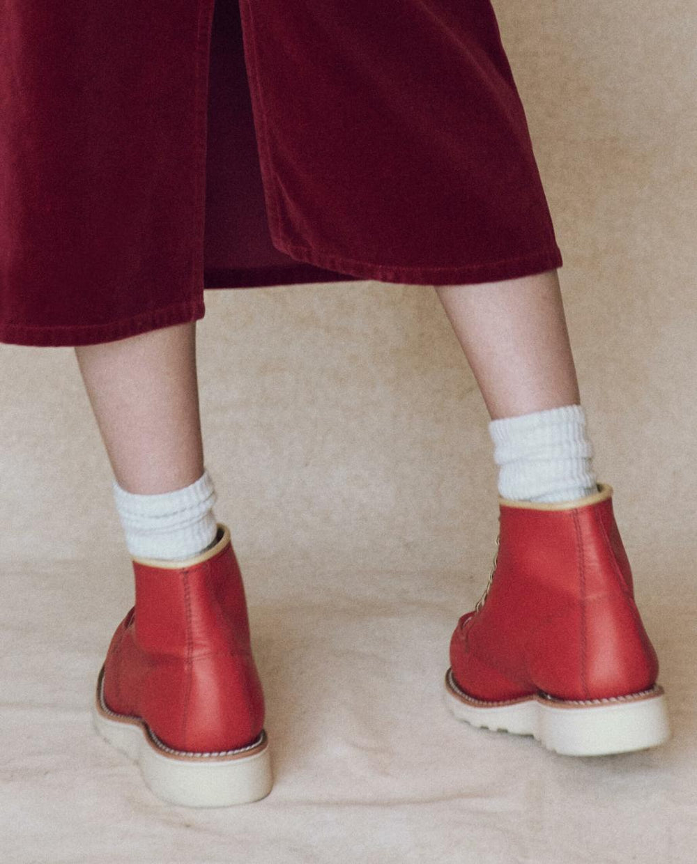 The Great. Shoes | The Red Wing Heritage Boot. Chili Pepper - Women