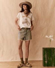 The Great. Skirts &amp; Shorts | The Clark Short. Gravel Wash - Women