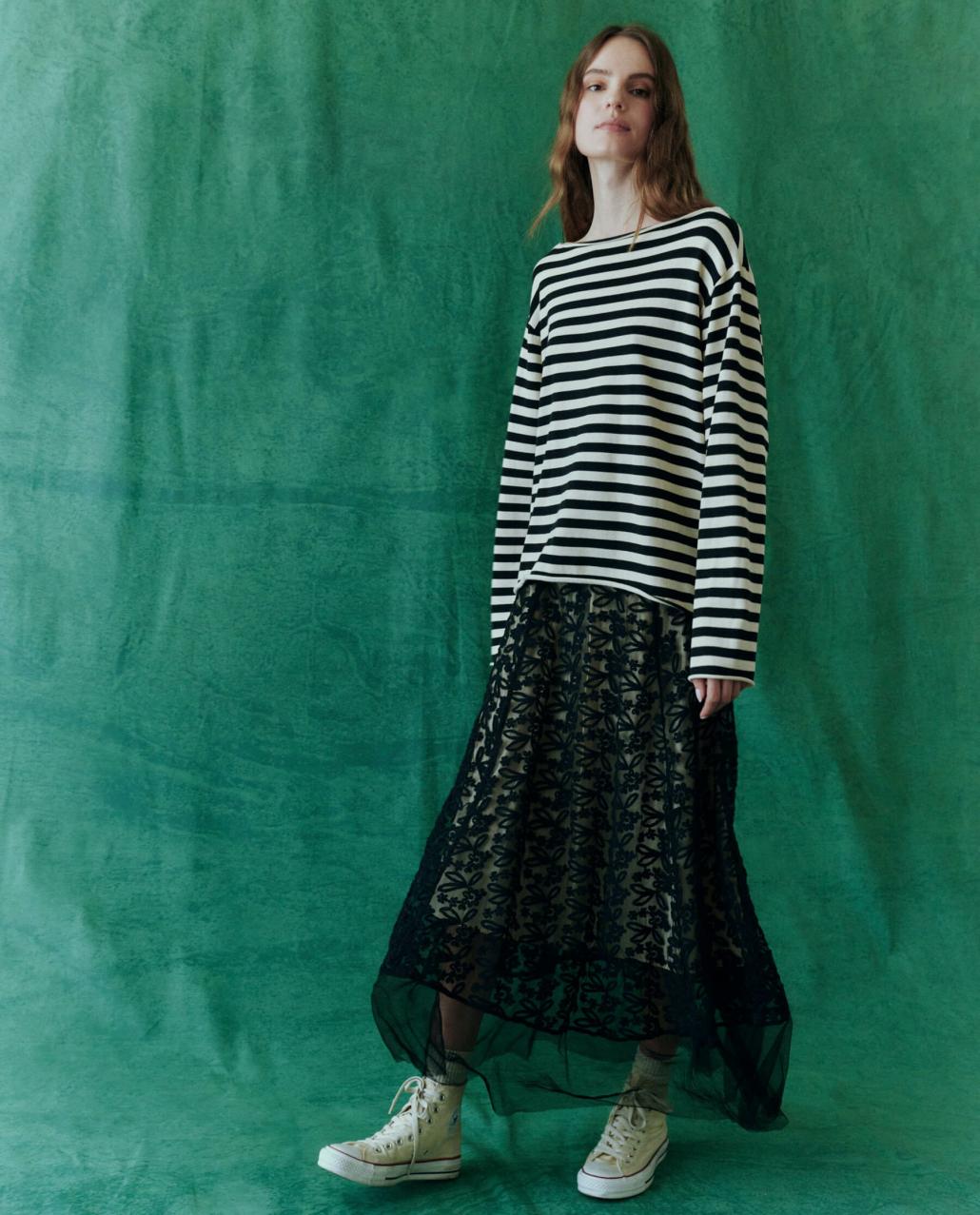 The Great. Skirts &amp; Shorts | The Era Skirt. Black - Women