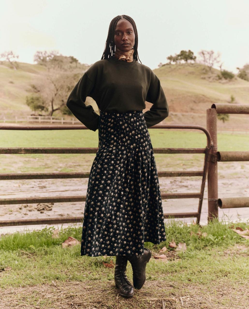 The Great. Skirts &amp; Shorts | The Rhythm Skirt. Night Lily - Women
