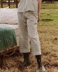 The Great. Sleep Bottoms | The Easy Sleep Pant. Blue Star Print - Women