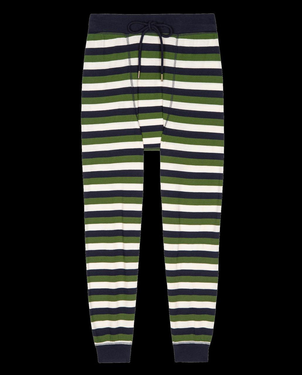 The Great. Sleep Bottoms | The Long John. Winter Pine Stripe - Women