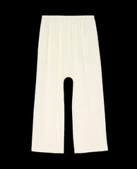 The Great. Sleep Bottoms | The Lounge Crop. Washed White - Women