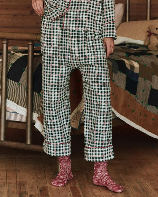 The Great. Sleep Bottoms | The Pajama Pant. Winter Pine Plaid - Women