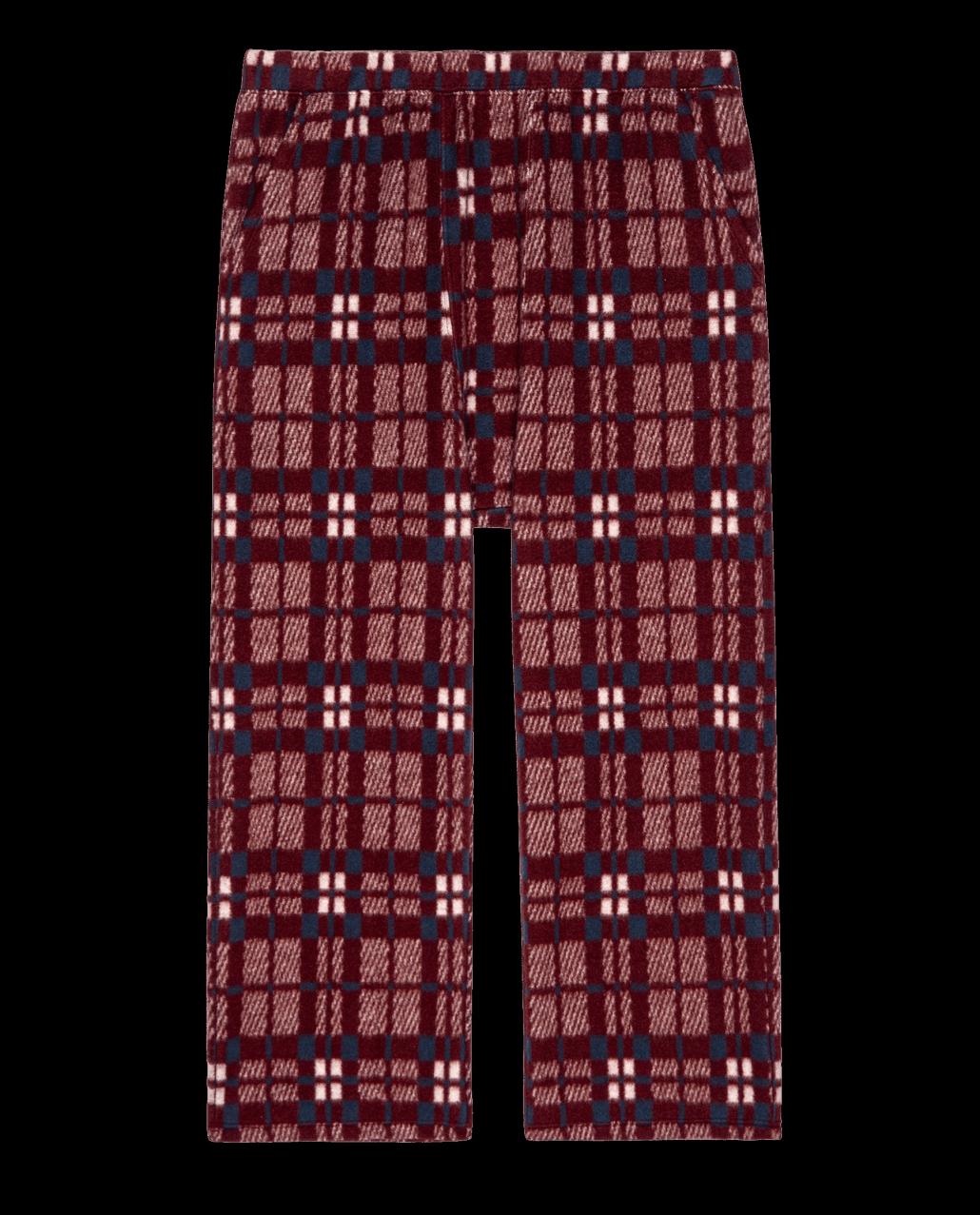 The Great. Sleep Bottoms | The Plush Fleece Pajama Pant. Fireside Plaid - Women