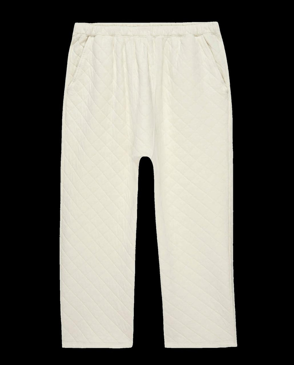 The Great. Sleep Bottoms | The Quilted Pajama Pant. Washed White - Women