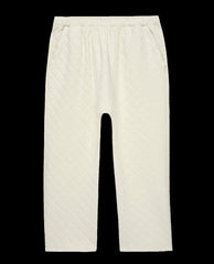The Great. Sleep Bottoms | The Quilted Pajama Pant. Washed White - Women