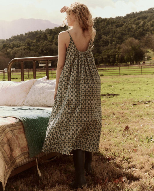 The Great. Sleep Dresses | The Slip Sleep Dress. Geo Medallion Print - Women