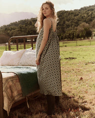 The Great. Sleep Dresses | The Slip Sleep Dress. Geo Medallion Print - Women