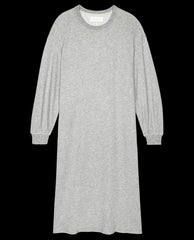 The Great. Sleep Dresses | The Sweatshirt Dress. Light Heather Grey - Women
