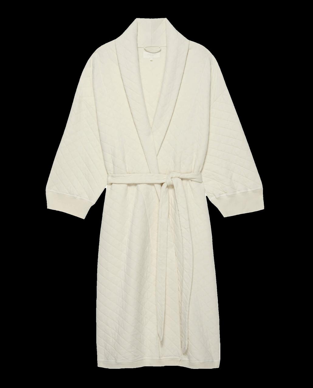 The Great. Sleep Robes | The Quilted Robe. Washed White - Women