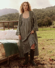 The Great. Sleep Robes | The Robe. Geo Medallion Print - Women