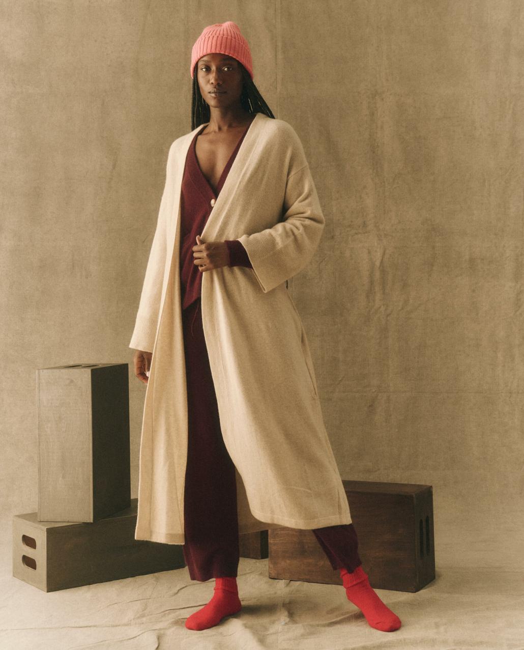 The Great. Sleep Robes | The Sweater Robe. Oat - Women