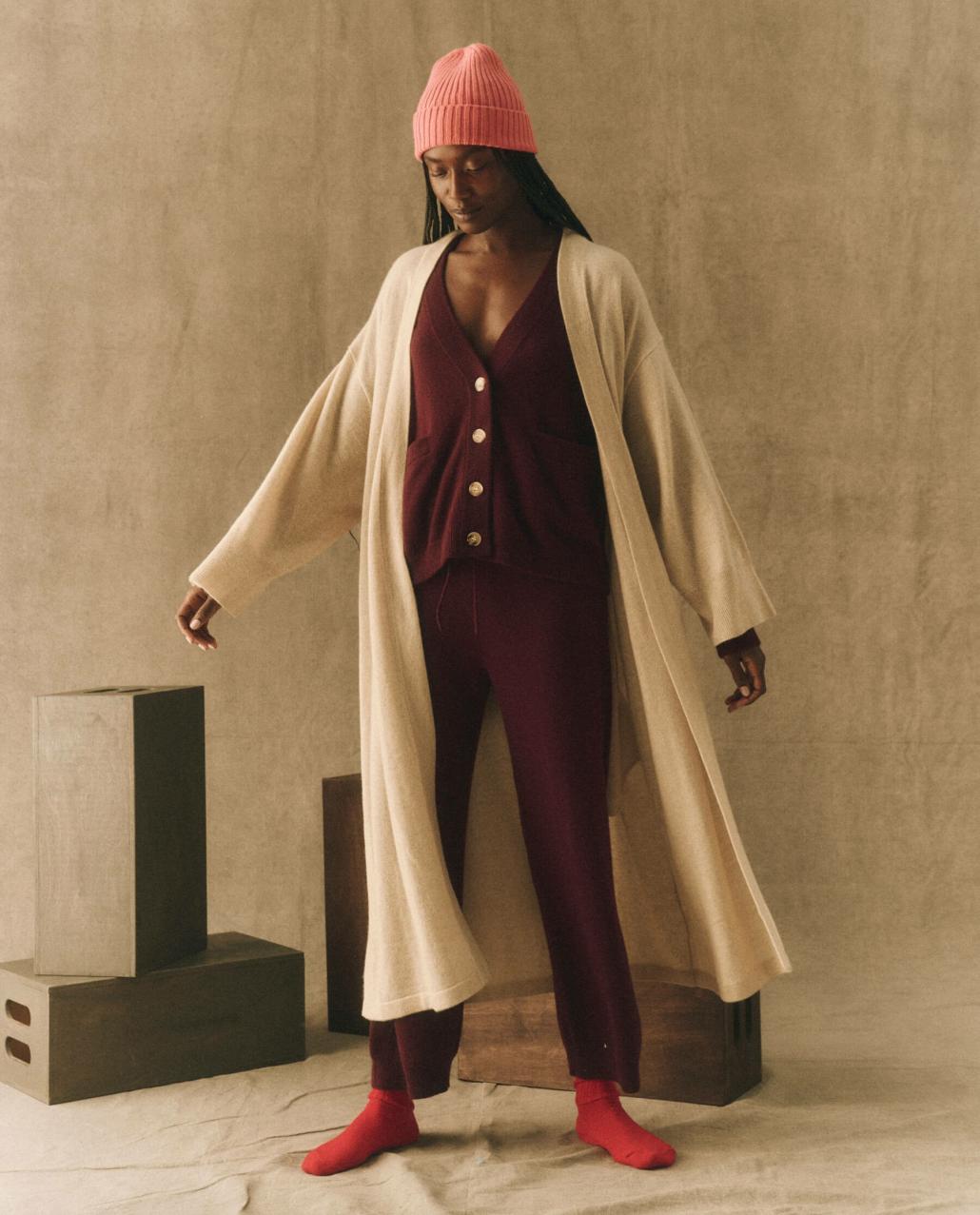 The Great. Sleep Robes | The Sweater Robe. Oat - Women