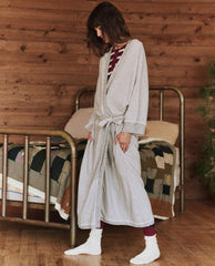 The Great. Sleep Robes | The Sweatshirt Robe. Heather Grey - Women