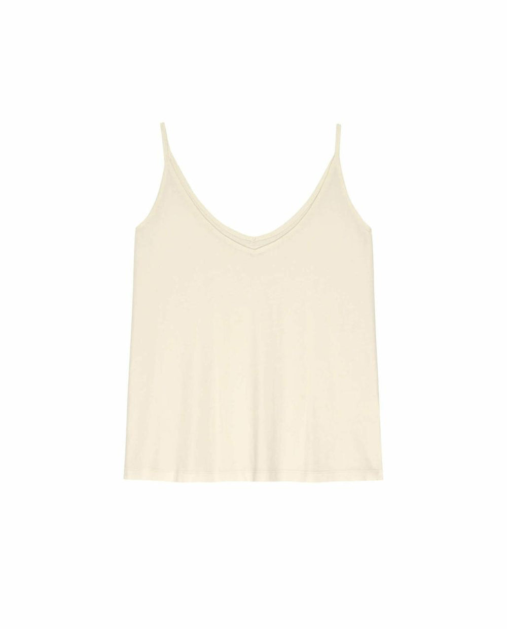The Great. Sleep Tops | The Sleep Cami Tank. Washed White - Women