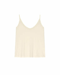 The Great. Sleep Tops | The Sleep Cami Tank. Washed White - Women