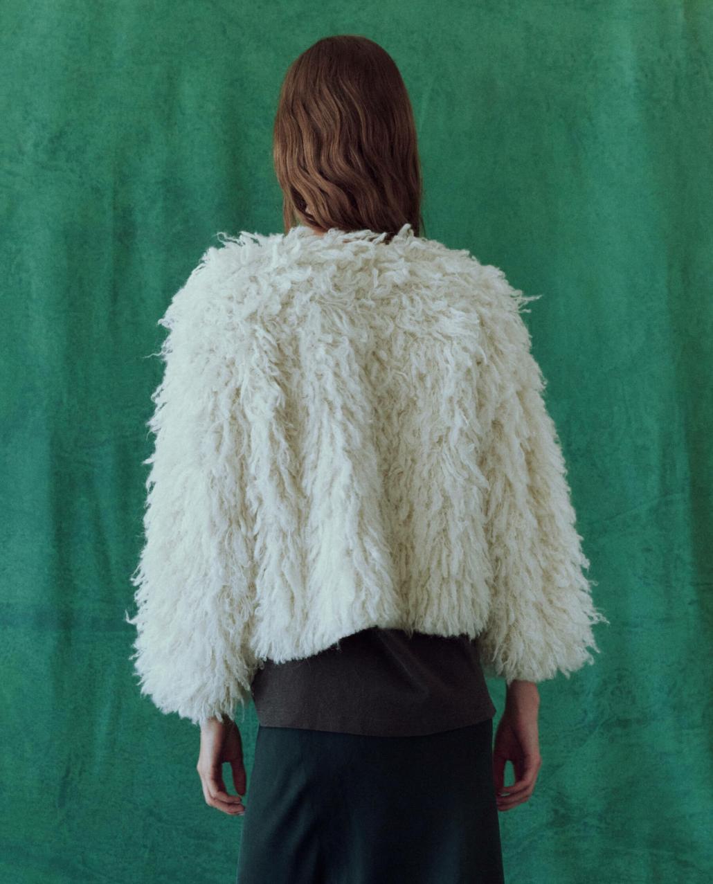 The Great. Sweaters | The Boucle Loop Cardigan. Soft White - Women