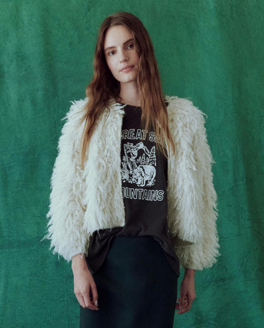 The Great. Sweaters | The Boucle Loop Cardigan. Soft White - Women