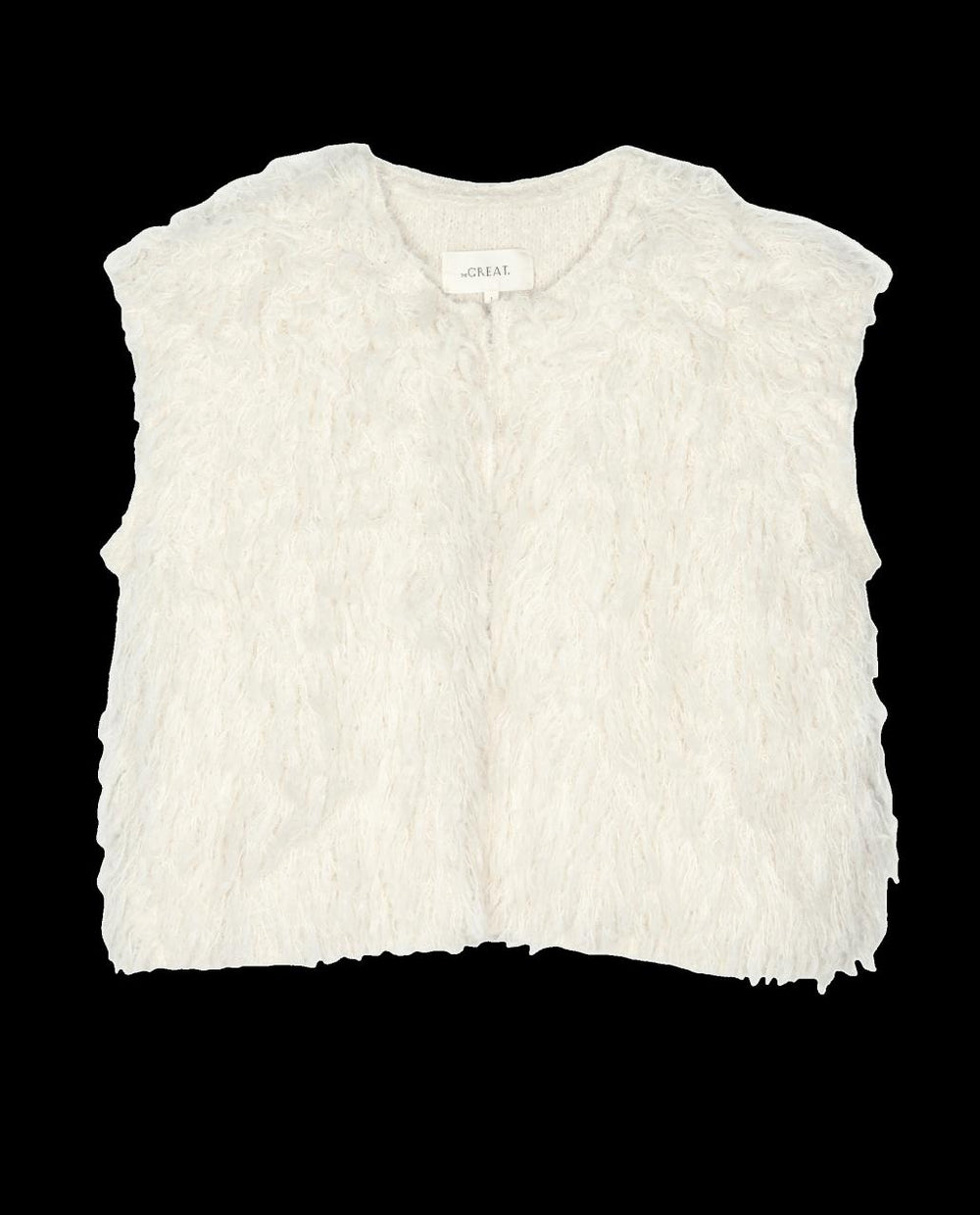 The Great. Sweaters | The Boucle Loop Vest. Soft White - Women