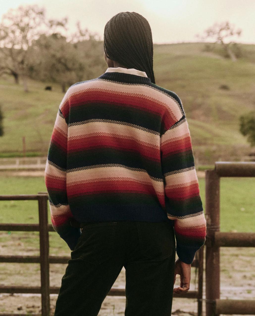 The Great. Sweaters | The Bubble Pullover. Reflection Stripe - Women