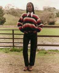 The Great. Sweaters | The Bubble Pullover. Reflection Stripe - Women