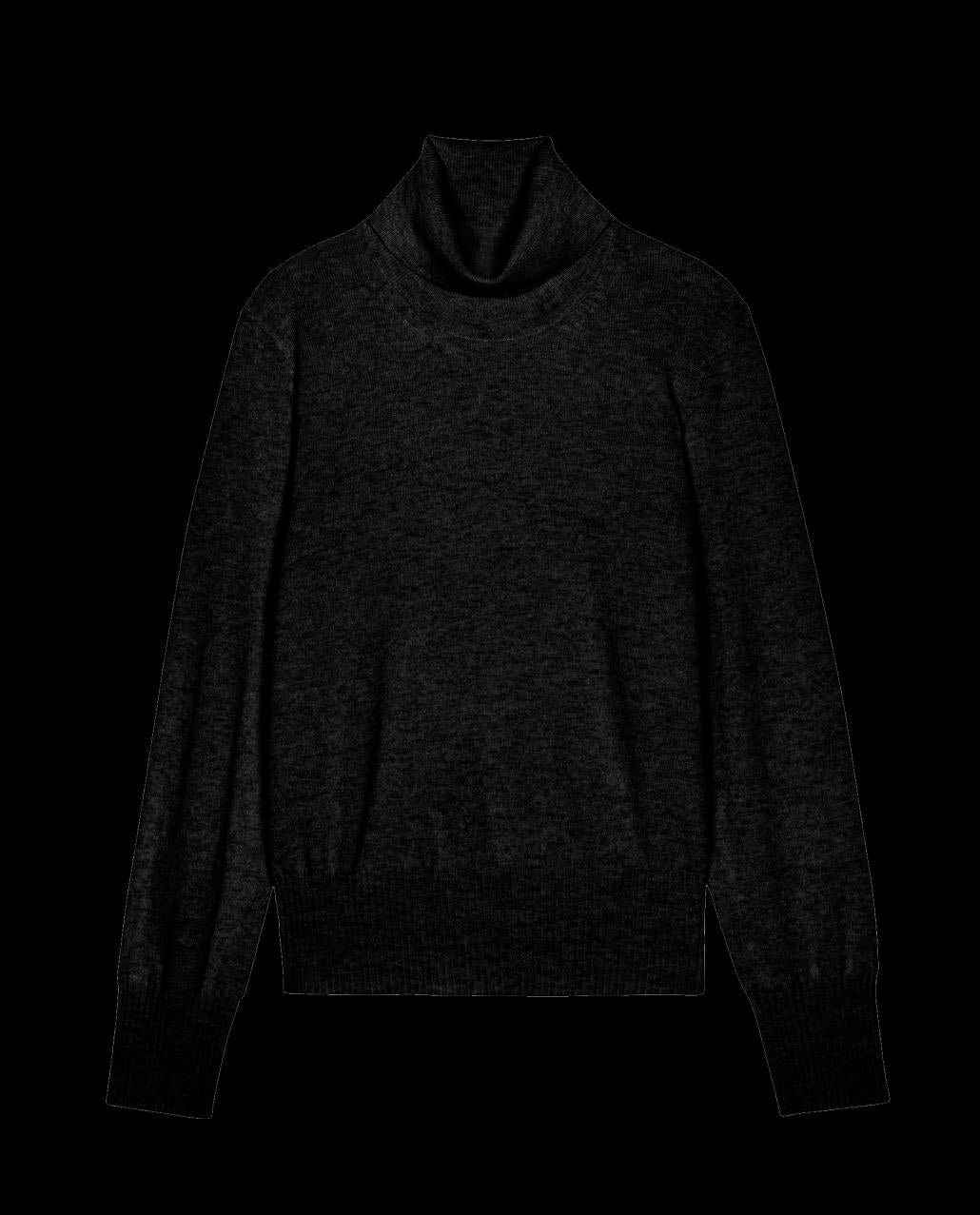 The Great. Sweaters | The Cashmere Turtleneck Sweater. Black - Women