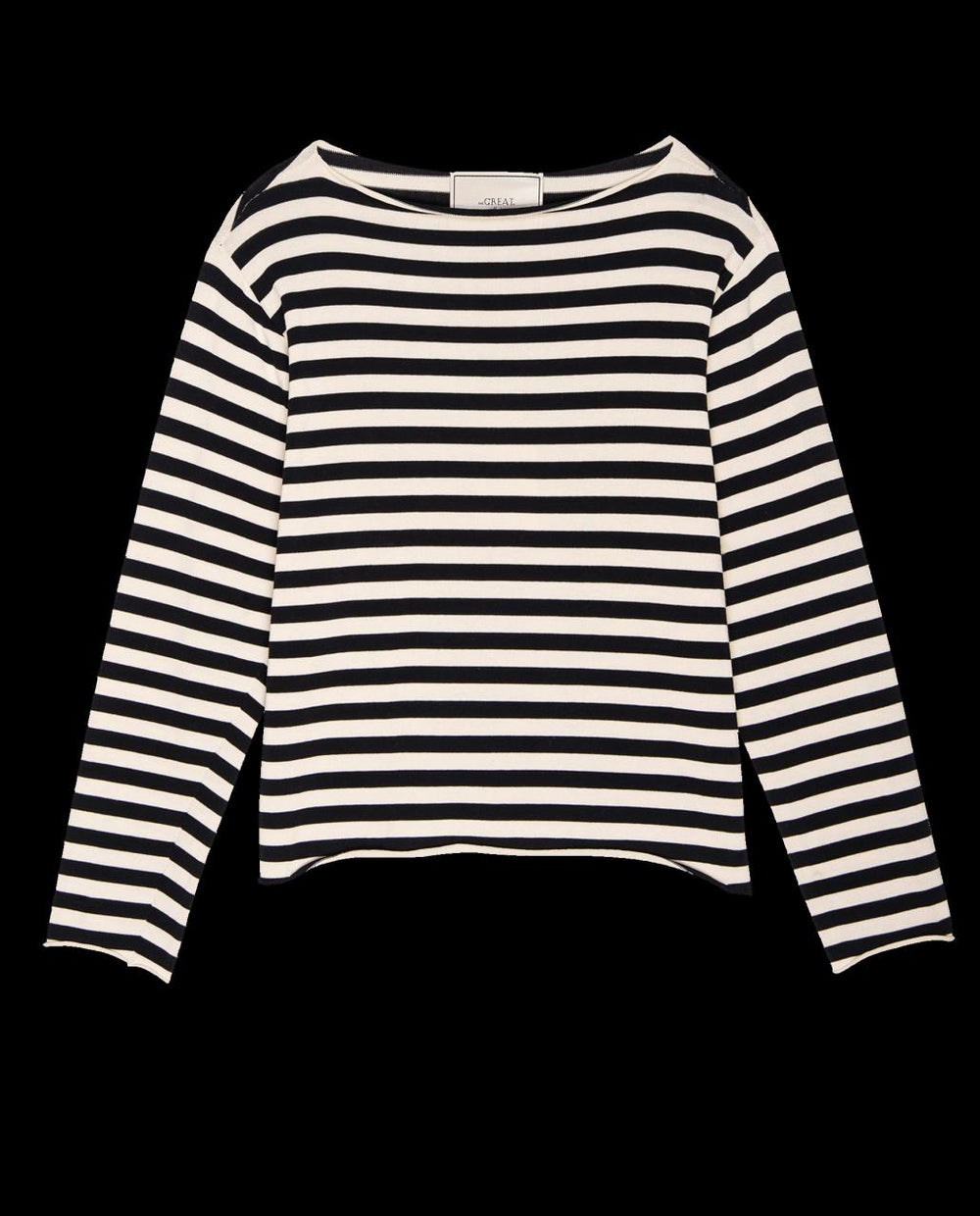The Great. Sweaters | The Sailor Sweater. Black Stripe - Women