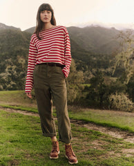 The Great. Sweaters | The Sailor Sweater. Maple Stripe - Women