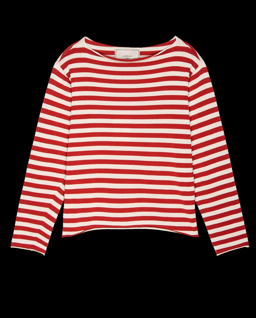 The Great. Sweaters | The Sailor Sweater. Maple Stripe - Women