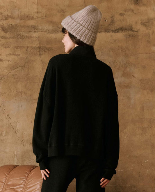 The Great. Sweaters | The Slouch Trail Sweatshirt. Almost Black - Women