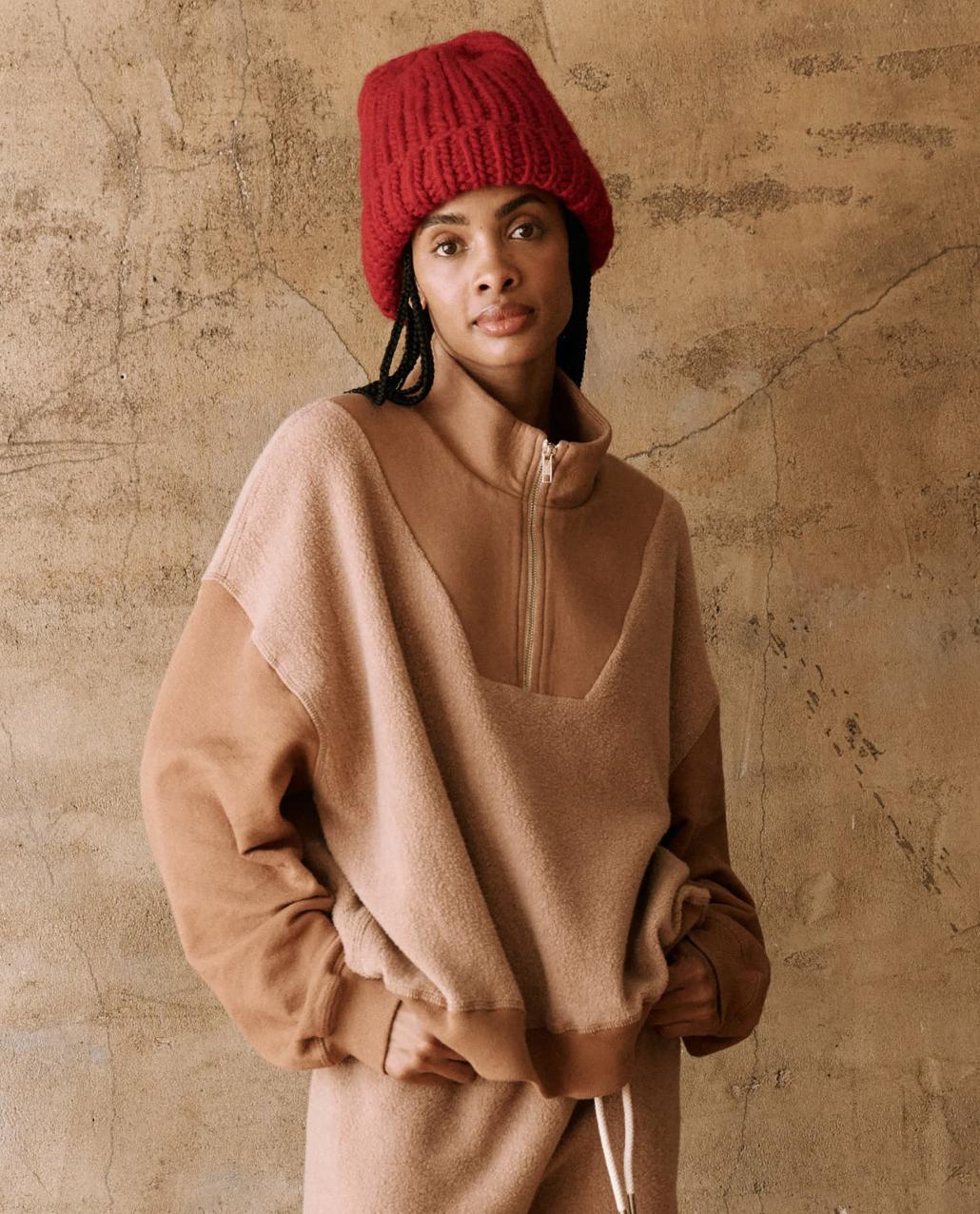 The Great. Sweaters | The Slouch Trail Sweatshirt. Fawn - Women