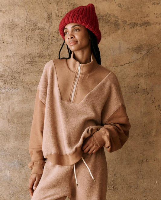 The Great. Sweaters | The Slouch Trail Sweatshirt. Fawn - Women