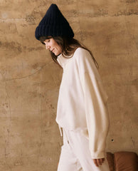 The Great. Sweaters | The Slouch Trail Sweatshirt. Washed White - Women