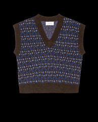 The Great. Sweaters | The Sweater Vest. Driftwood Paisley - Women