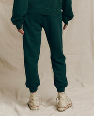 The Great. Sweatpants | The Cropped Sweatpant. Solid Pinyon - Women