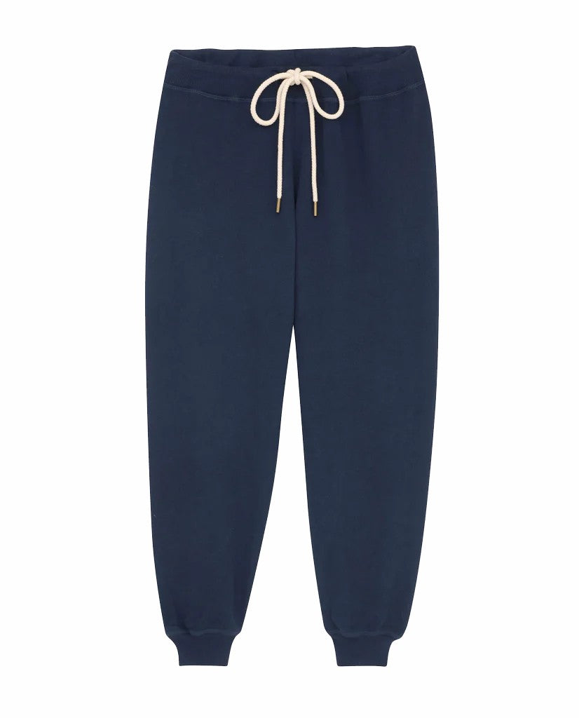 The Great. Sweatpants | The Cropped Sweatpant. Solid True Navy - Women
