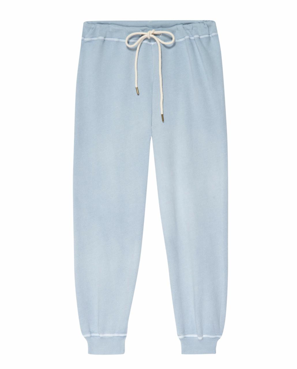 The Great. Sweatpants | The Cropped Sweatpant. Solid Whisper Blue - Women